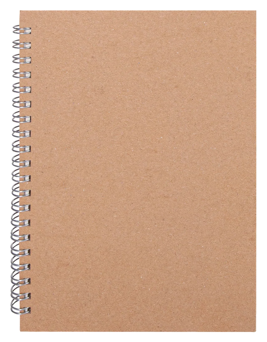 Atapark Kraft Spiralli Defter (13x18,5 cm)