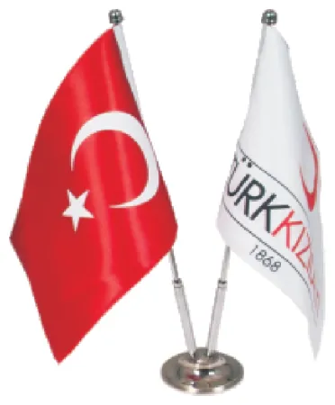 Bayrak, 15 × 22,5 cm: ürün fotoğrafı ve renkleri