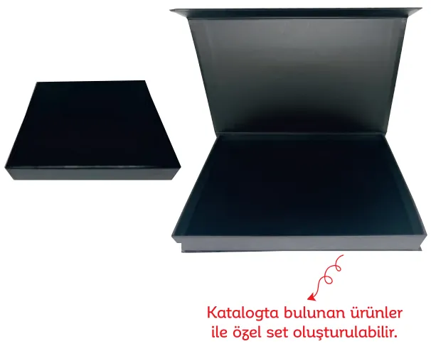 Set kutusu: ürün fotoğrafı ve renkleri