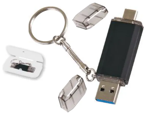 USB bellek, 8–64 GB: ürün fotoğrafı ve renkleri