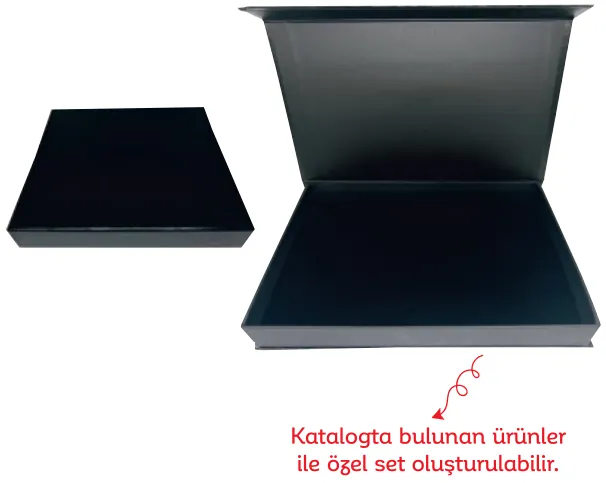 Set kutusu: ürün fotoğrafı ve renkleri