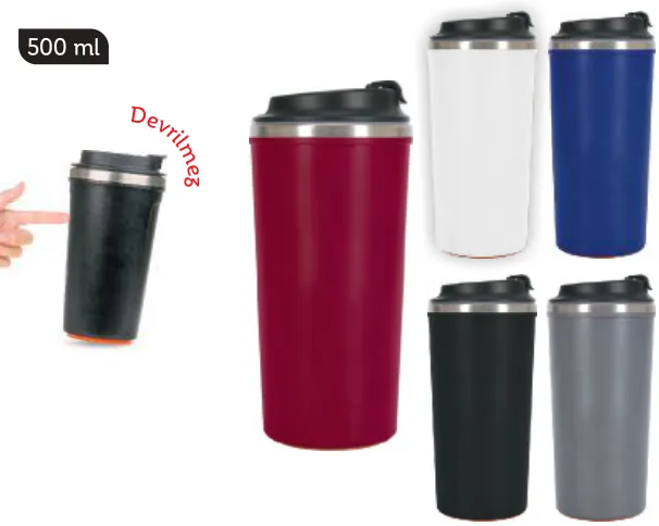 Termos, 500 ml: ürün fotoğrafı ve renkleri