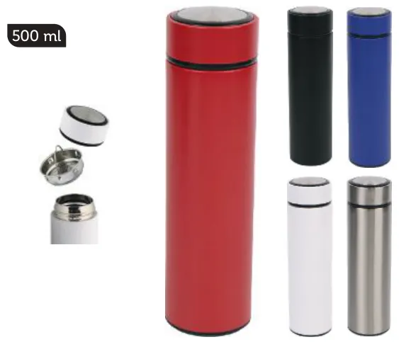 Termos, 500 ml: ürün fotoğrafı ve renkleri