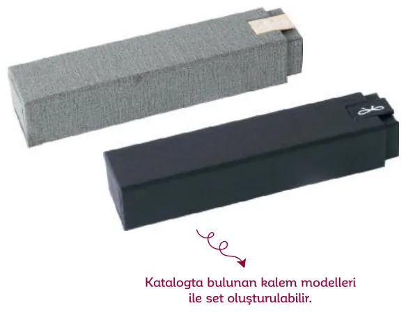 Tekli kalem kutusu: ürün fotoğrafı ve renkleri