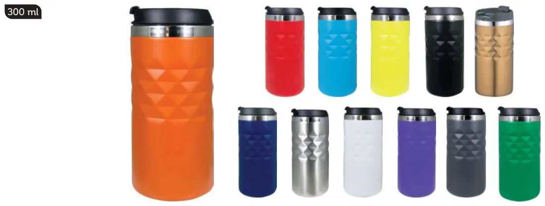 Bardak termos, 300 ml: ürün fotoğrafı ve renkleri