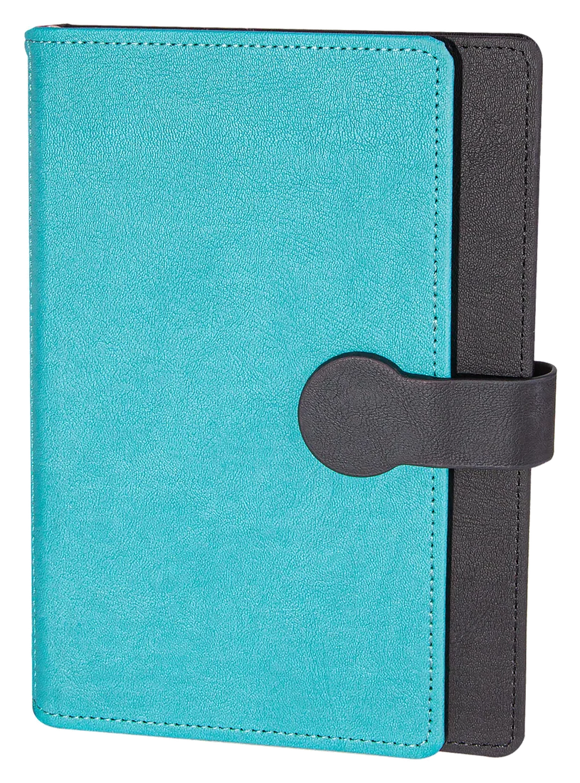 Saray Tarihsiz Defter (15x21 cm), turkuaz