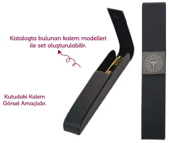 Tekli kalem kutusu: ürün fotoğrafı ve renkleri