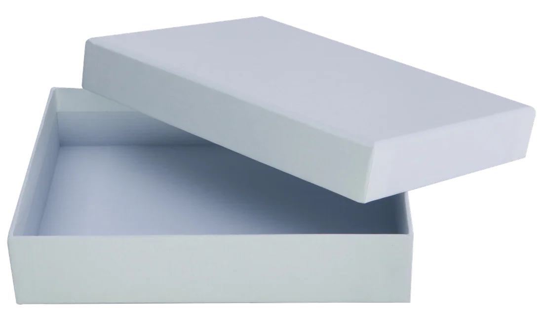 Selvi Geçme Kapak Powerbank Kutu (17x13x3 cm), beyaz