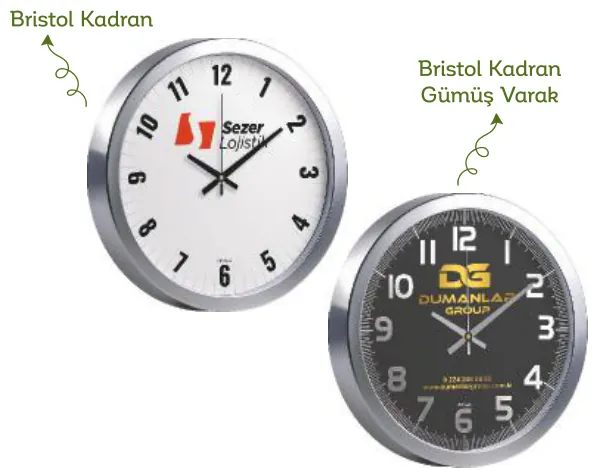 Duvar saati, 40 cm, alüminyum kasa: ürün fotoğrafı ve renkleri