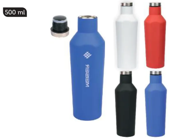 Termos, 500 ml: ürün fotoğrafı ve renkleri