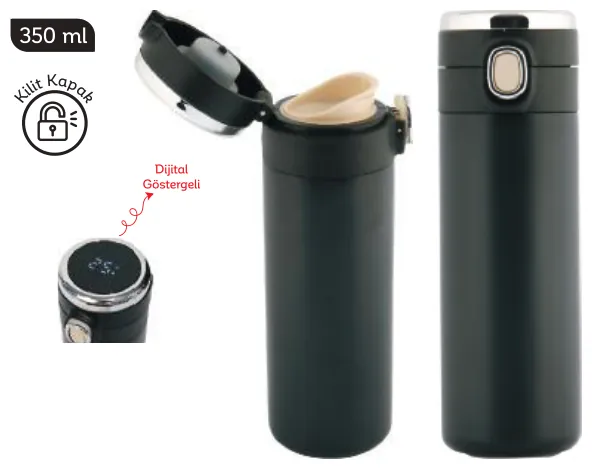 Termos, 350 ml: ürün fotoğrafı ve renkleri