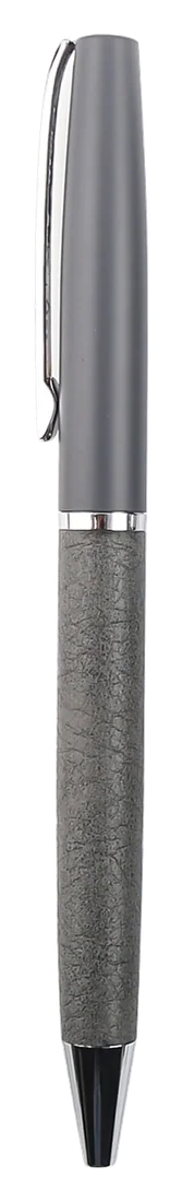Salihli Metal Derili Tükenmez Kalem, gri