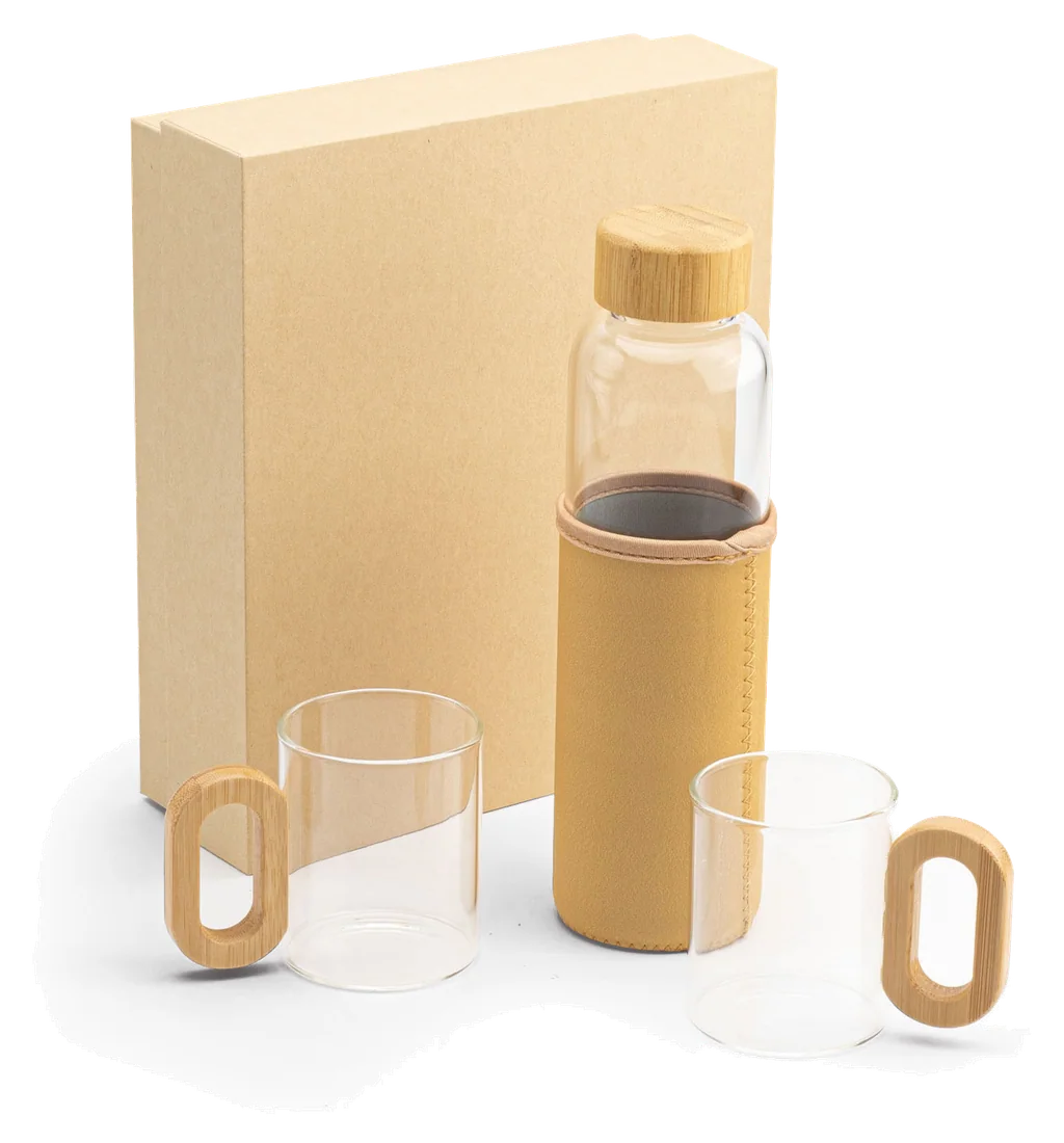Yudum 550 ml Cam Matara Seti