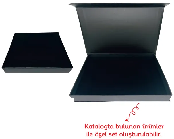 Set kutusu: ürün fotoğrafı ve renkleri