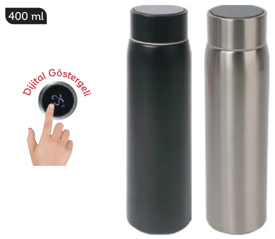 Termos, 400 ml: ürün fotoğrafı ve renkleri